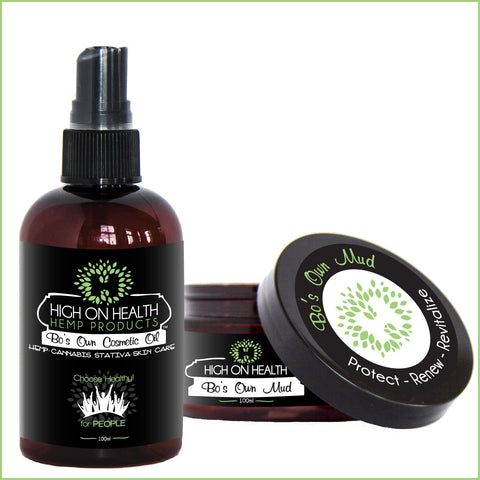 Save  $ 10.00   Buy together  Cosmetic Oil with Bo's Mud  Healing Pair