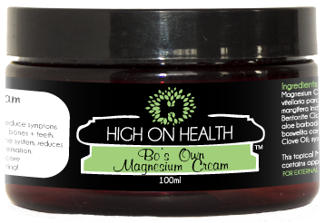 Bo's Own Magnesium Cream from High on Health
