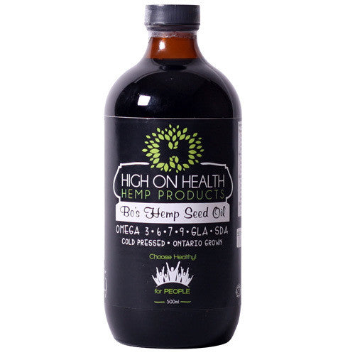 Bo's Hemp Seed Oil  from High on Health