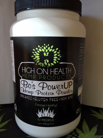Bo's PowerUP / Organic Hemp Protein from High on Health